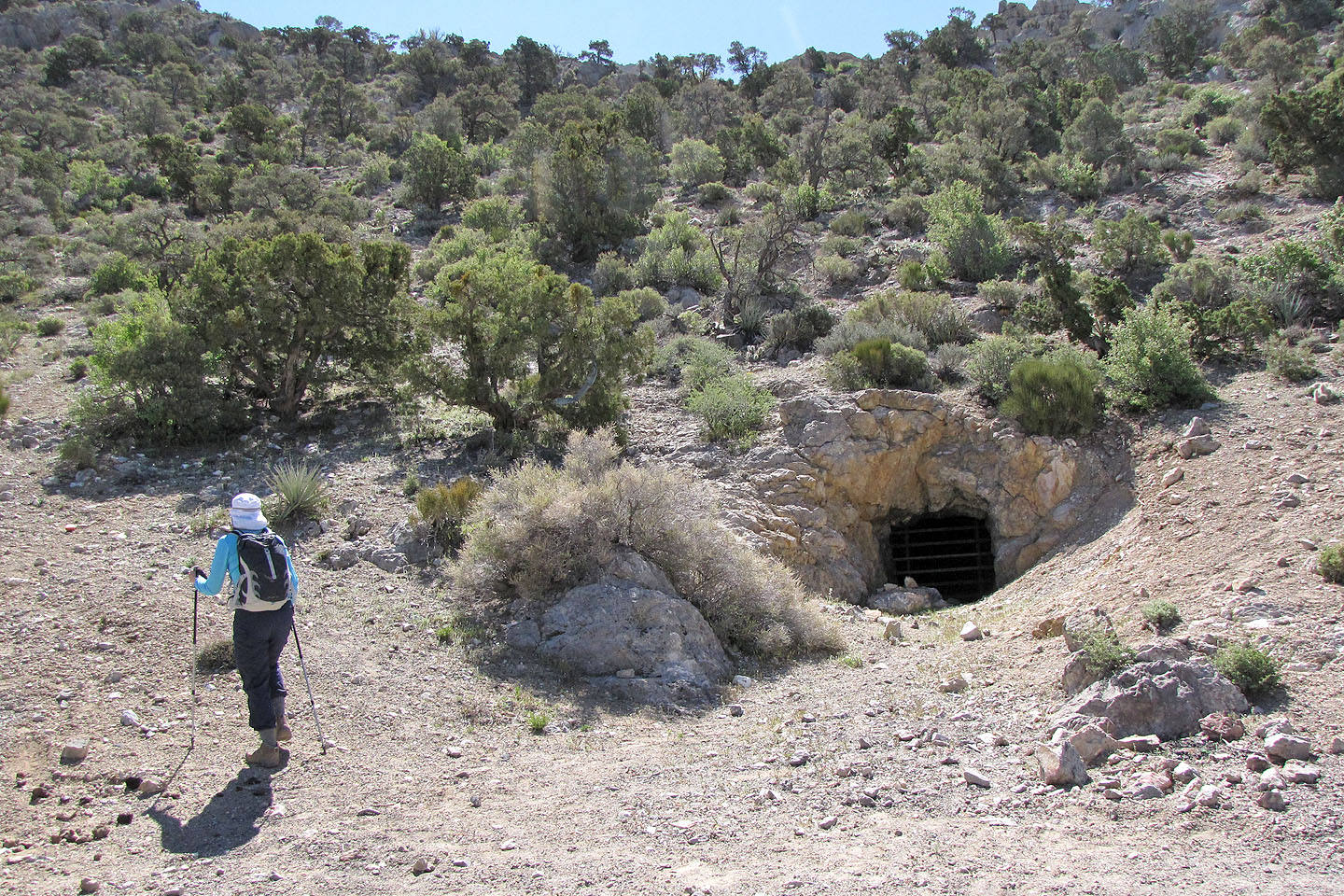 Potosi Mine Nevada Map